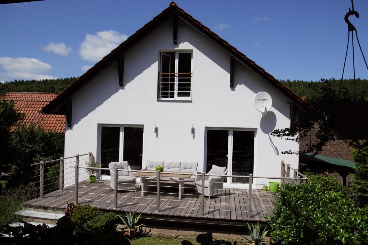 Superior - Ferienhaus Am Engelsbach Im Thueringer Wald Dış mekan fotoğraf